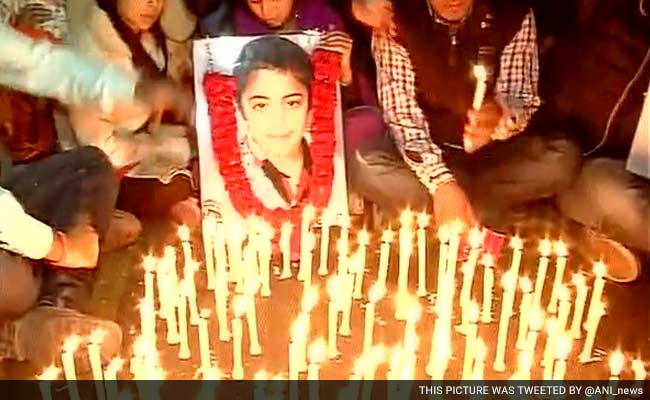 Ryan Schoolboy Devansh's Parents Hold Candlelight Vigil At Jantar Mantar