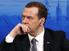 Russian PM Dmitry Medvedev Says Russia Not Bombing Civilians In Syria