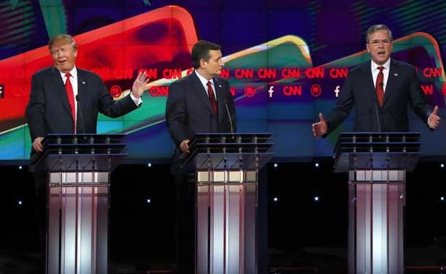 Donald Trump, Jeb Bush and Ted Cruz To Be Elbow-To-Elbow At CBS Debate