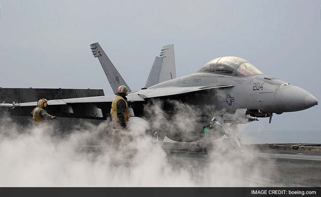 Boeing CEO Pitches Super Hornet Fighter Jet To India