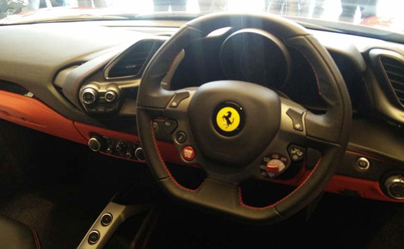 Ferrari 488 GTB Interiors