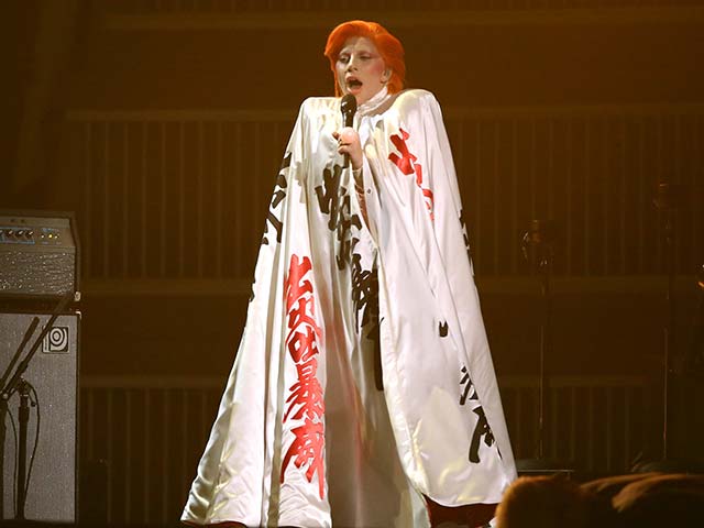 Lady Gaga's David Bowie Outfit at Grammys 2016