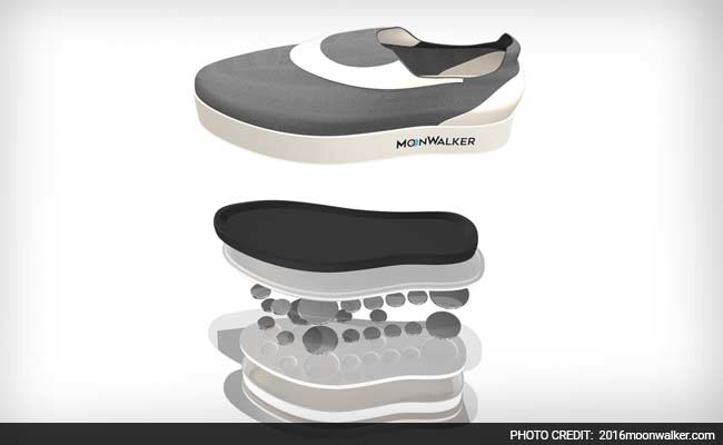 Gravity-Defying Shoes To Simulate Moonwalk