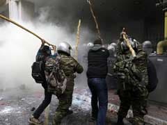 Protesting Greek Farmers Clash With Riot Police