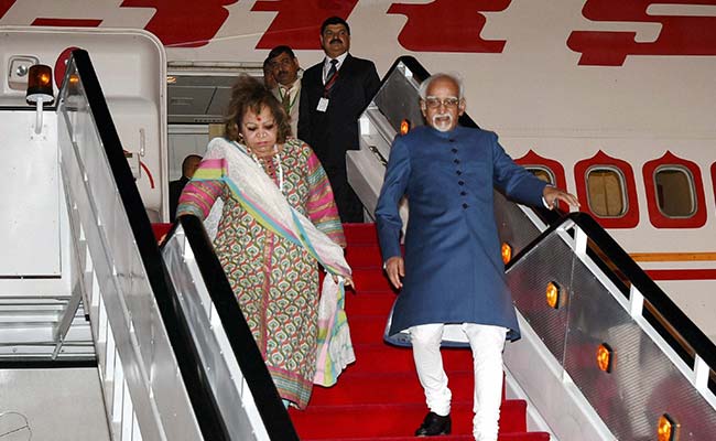 Vice President Hamid Ansari Arrives In Thailand