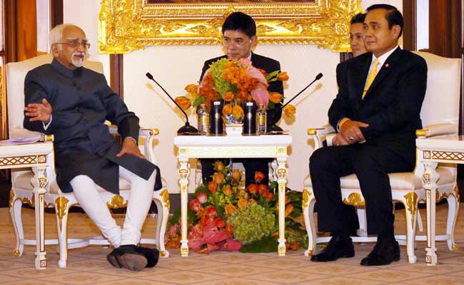 India, Thailand Have Laid Roadmap For Boosting Ties: Hamid Ansari