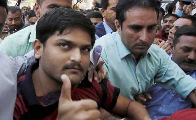 Surat Police Opposes Hardik Patel's Bail Plea In Sedition Case