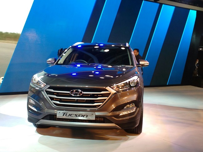 दिल्ली ऑटो एक्स्पो 2016: Hyundai ने दिल्ली ऑटो एक्स्पो में पेश की नई Tucson