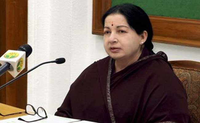 Tamil Nadu Chief Minister Jayalalithaa Launches A Series Of Initiatives