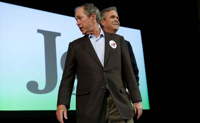 Jeb Bush Gets A Brotherly Hand From George W Bush In South Carolina