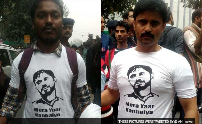 Merchandise With Kanhaiya Kumar's Image Sold At Rally To 'Support JNU Cause'