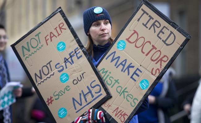 Doctors Stage Biggest Walkout In UK Health Services History