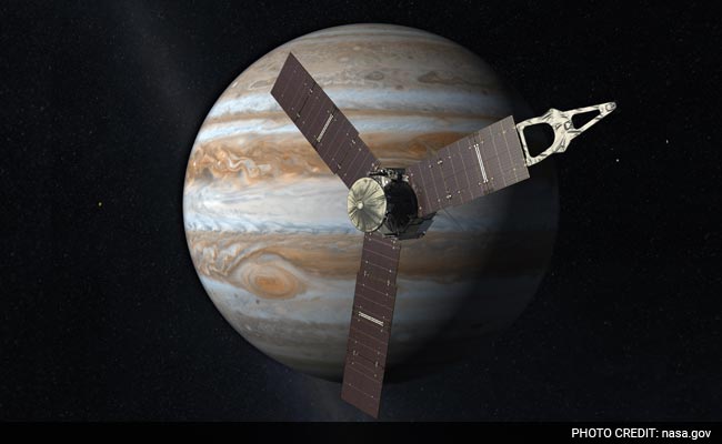 NASA's Juno Spacecraft Sets Flight Path For Jupiter Date