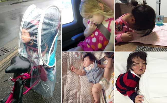 Baby Zzzz: Parents Post Hilarious Pics of Kids Falling Asleep Randomly
