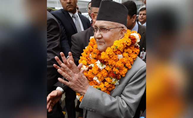 Nepal Prime Minister KP Sharma Oli Arrives On 6-Day India Visit