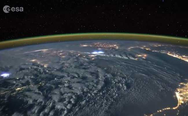 Astronaut Posts Thrilling Video of What Lightning Looks Like From Space