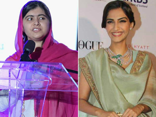 Malala Yousafzai Watched Sonam Kapoor's <I>Neerja</i>. 'Glad She Liked It'