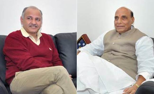 Manish Sisodia Meets Rajnath Singh As Delhi Stares At Severe 'Water Crisis'