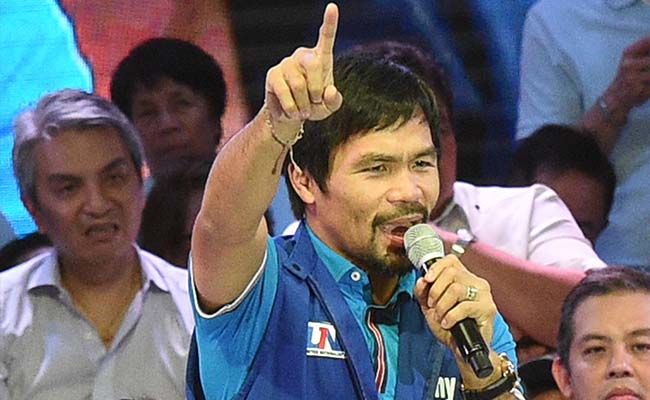 Boxing Star Manny Pacquiao Under Fire For Same-Sex Comment