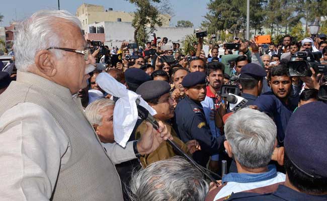 People Behind Violence Won't Be Spared, Says Haryana Chief Minister