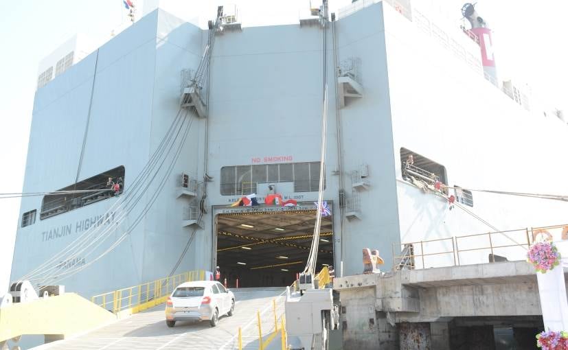 Maruti Suzuki Baleno at Mundra Port 