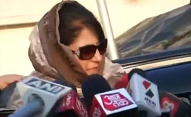 'I Don't Have Mufti Saheb's Goodwill And Experience,' Says Mehbooba Mufti