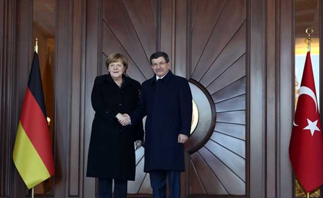 Turkey Will Continue To Strike Back At Kurdish Fighters In Syria, PM Tells Angela Merkel