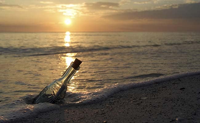 Message In A Bottle Returns To US Man 37 Years After Throwing It Into Sea