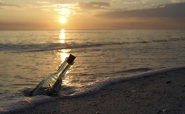 Message In A Bottle Returns To US Man 37 Years After Throwing It Into Sea