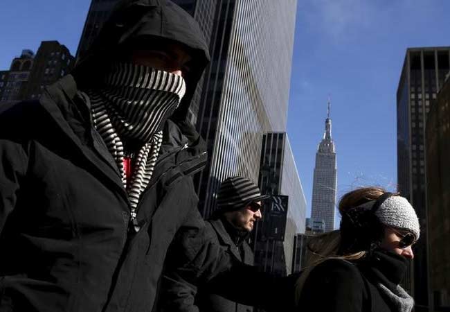 Record-Setting Cold Chills US Northeast On Valentine's Day