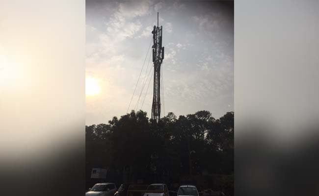 No Call Drops Here. A Mobile Tower, Just For Parliament