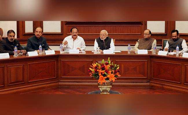 PM Discusses JNU Controversy With Opposition Leaders