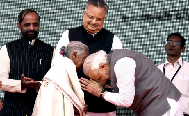 PM Modi Lauds 104-Year-Old Woman Who Sold Her Goats To Build Toilet