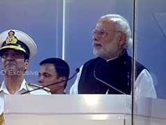 Securing Oceans Critical, Says PM Modi At Indian Navy's International Fleet Review