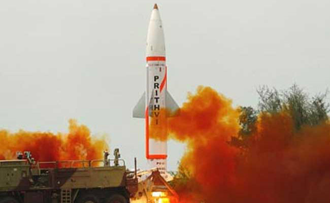 India Successfully Test Fires Prithvi-II Ballistic Missile