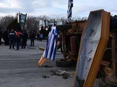 Greek Farmers Head For Athens For Protest Against Taxes
