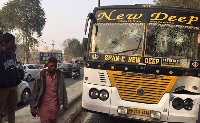 Bus Allegedly Owned By Punjab's Ruling Badal Family Runs Over 2