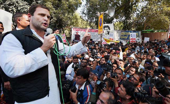 Rahul Gandhi Arrives At Rajghat For Congress's Nationwide Fast Against Government, Non-Functioning Of Parliament: Highlights