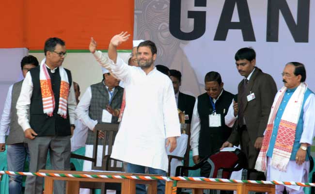Rahul Gandhi Launches Poll Campaign In Assam, Says BJP Spreading Hatred