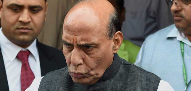 Rajnath Singh Reviews Security Situation After Terror Inputs