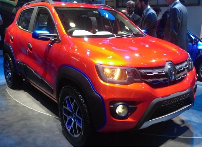 ऑटो एक्स्पो 2016: Renault Kwid का 1-लीटर इंजन और AMT वेरिएंट शोकेस हुआ