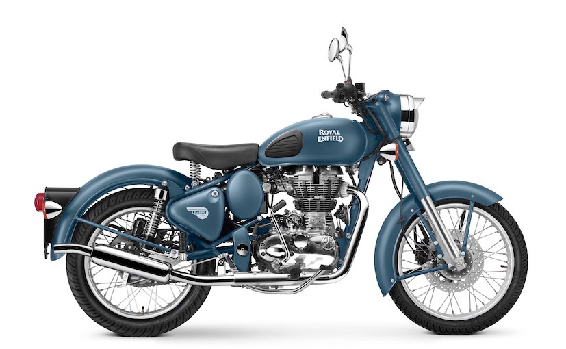 Royal Enfield Classic 500 Launched in Squadron Blue; Priced at Rs. 1,86,688