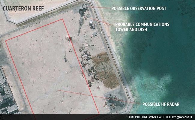 Satellite Images Show China May Be Building Powerful Radar On Disputed Islands