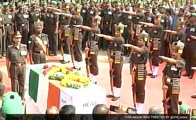 Hundreds Bid Emotional Farewell To Siachen Bravehearts In Tamil Nadu