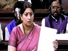 Mohammed Salim Gives Breach Of Privilege Notice Against Smriti Irani