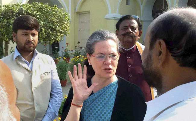 BJP Targets Congress Chief Sonia Gandhi On Black Money Issue