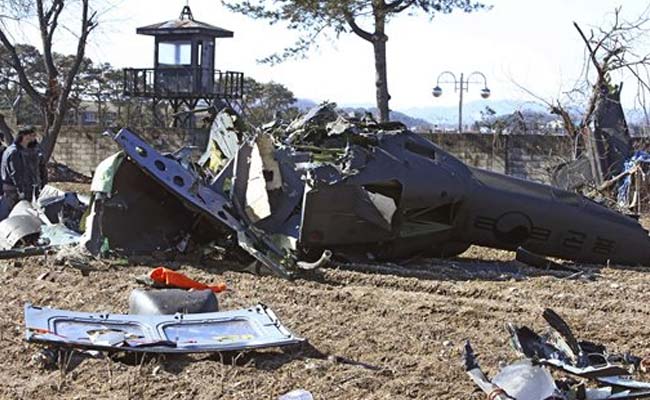 South Korean Military Helicopter Crashes, Killing 3 Soldiers