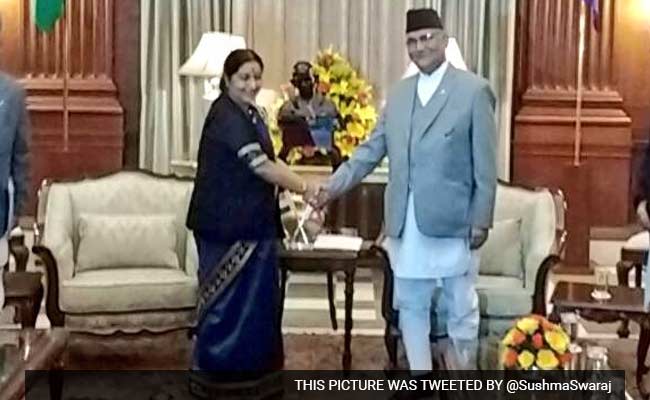 India Is Nepal's 'Elder Brother', Not 'Big Brother': Sushma Swaraj