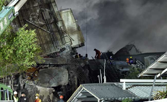Number Of  Deaths In Taiwan Earthquake Rises To 109