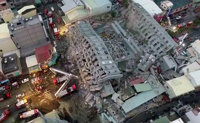 11 Dead After Powerful Taiwan Earthquake Fells Buildings